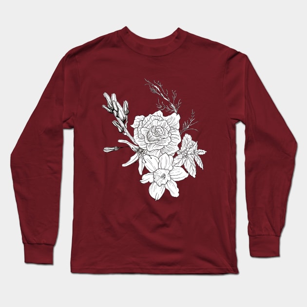 Unexpected Growth Long Sleeve T-Shirt by Sketches by Saron